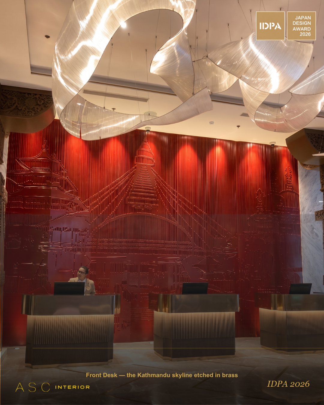 Dusit Princess Kathmandu wins Silver in the "Hotel Space" category, Japan International Design Pioneer Award 2026 — image 1